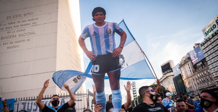 Wereldsterren in 'wedstrijd voor de vrede' als eerbetoon aan Maradona