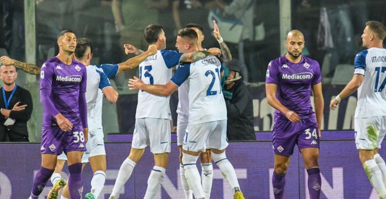 Lazio behoudt aansluiting in kop Serie A dankzij overtuigende zege op Fiorentina