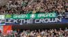 'Celtic moet flinke boete betalen voor beledigend spandoek na overlijden koningin'