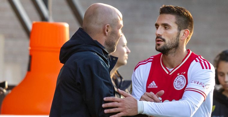 Schreuder kan niet veel met de commotie rondom Tadic: 'Dat hoort bij Ajax'