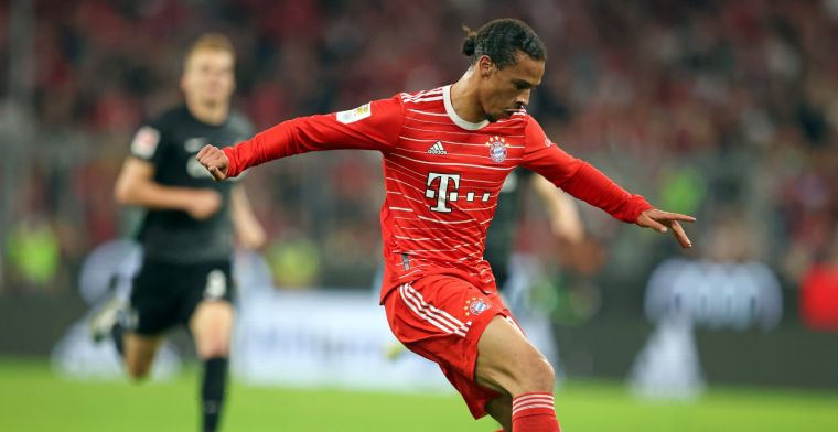 Bayern moet het de komende tijd zonder Sané stellen: 'Scheurtje in zijn dijbeen'