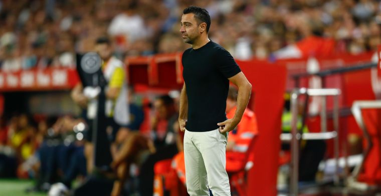 Xavi erkent lastige fase bij Barça: 'Ontslag behoort tot de mogelijkheden'        