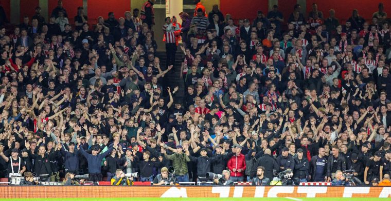 PSV gestraft voor ongeregeldheden in Londen: uitwedstrijd zonder fans en geldboete