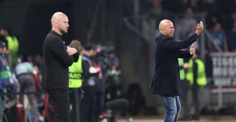 Slot ziet twee problemen bij Feyenoord: 'Daarom speelt nog wel eens iemand anders'