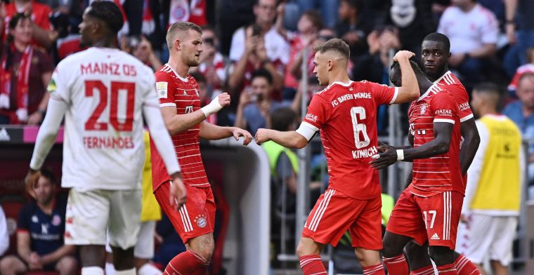 Bayern sloopt Mainz met uitvaller De Ligt, Nederlands getint Leverkusen onderuit
