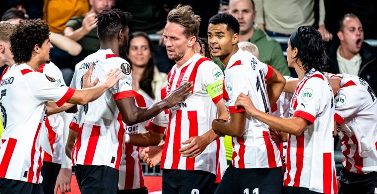 Deze tegenstanders kan PSV treffen in de tussenronde van de Europa League