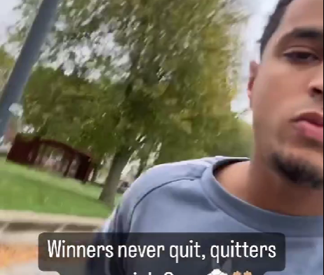 Ihattaren laat van zich horen: 'Winners never quit, quitters never win'