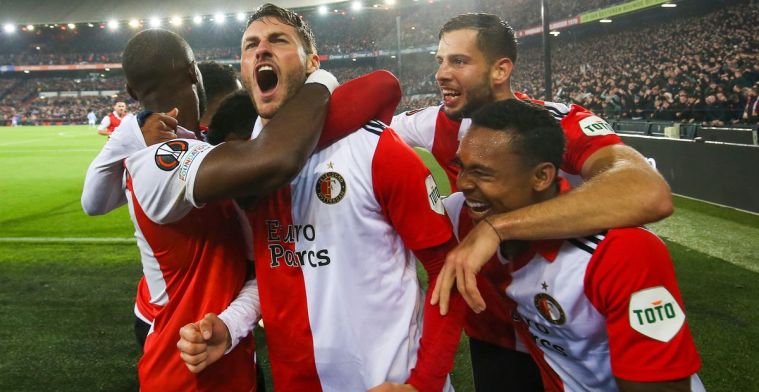'Feyenoord wint op z'n Italiaans en Gimenez wordt op handen gedragen in De Kuip'