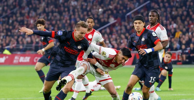 PSV verslaat Ajax en is de nieuwe koploper van de Eredivisie