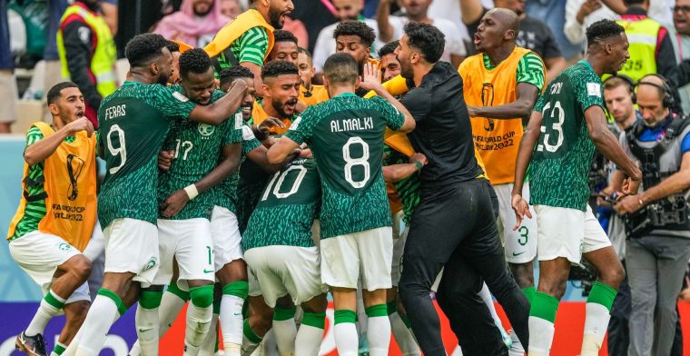 Eerste WK-sensatie een feit: Saudi-Arabië klopt met stomheid geslagen Argentinië