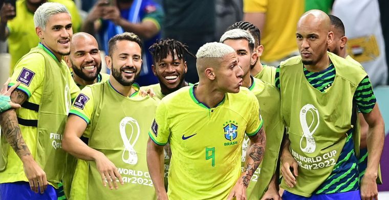 Brazilië wint eerste groepswedstrijd van Servië dankzij wereldgoal Richarlison
