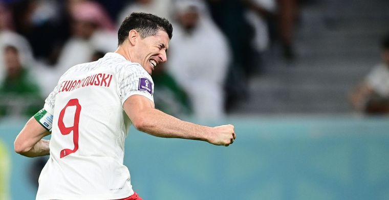 Lewandowski verklaart emoties na goal: 'Kan misschien wel mijn laatste WK zijn'