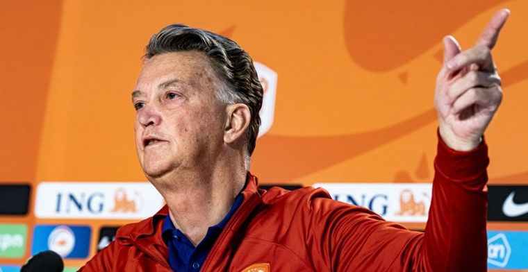 Opstelling Oranje: Van Gaal wijzigt zijn elftal op twee posities 