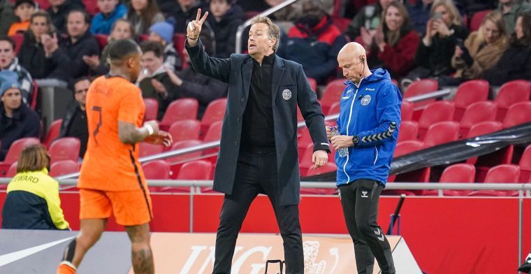 Deense bondscoach Hjulmand zit bij pakken neer: 'Loop momenteel over van emoties'