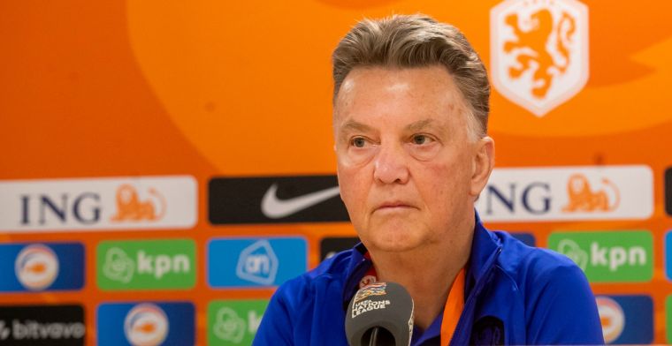 Van Gaal over kritiek op Oranje: 'In 2014 was het idem, ik ben eraan gewend'