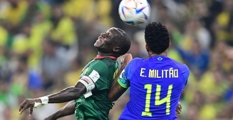 Weer een stunt op het WK: Kameroen verrast en wint in slotfase van Brazilië