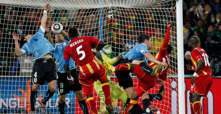 De geschiedenis herhaalt zich: Uruguay met Suárez in de basis tegen Ghana