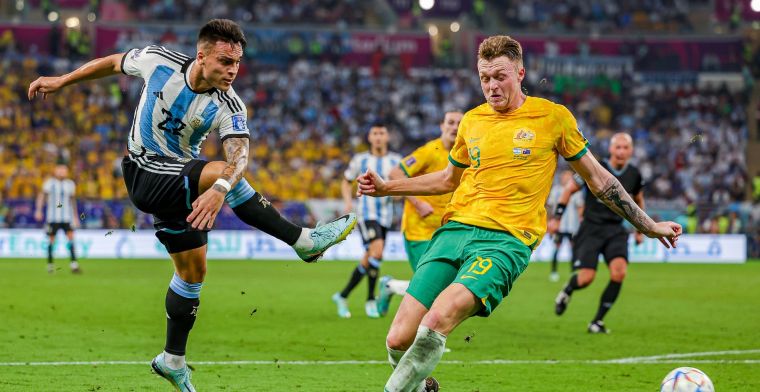 Argentinië wint met de hakken over de sloot van Australië en is opponent Oranje