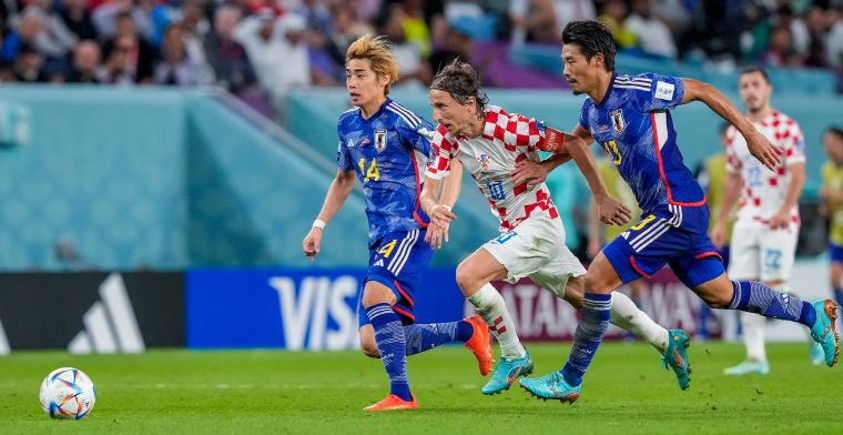 Sprookje Japan ten einde: Kroatië trekt aan langste eind in matige penaltyserie