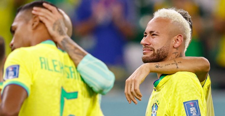 Neymar ontroostbaar na uitschakeling, Silva: 'Hadden meer gefocust kunnen zijn'
