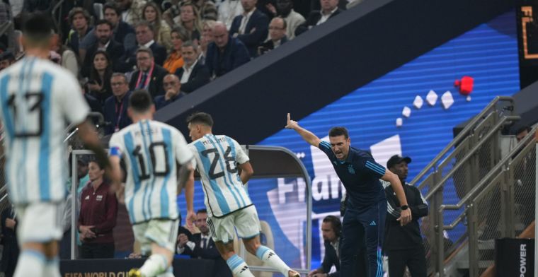 Argentijnse bondscoach kan emoties niet bedwingen: 'Hebben zoveel klappen gehad'