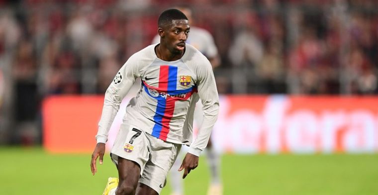 Dembélé drukt PSG-geruchten de kop in: 'Voel me gewoon goed bij Barça'