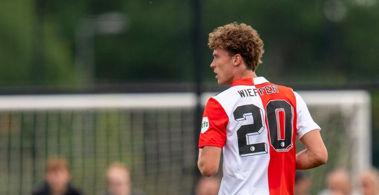 Wieffer tevreden na basisdebuut voor Feyenoord: 'Kon dikkere uitslag zijn'        