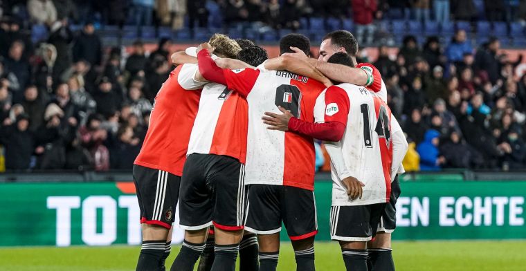 Feyenoord maakt vroege achterstand goed en plaatst zich voor de achtste finales   