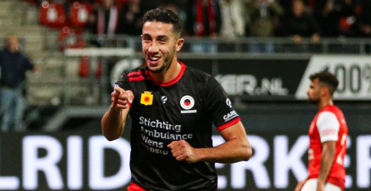 Excelsior-spits Kharchouch ambitieus: 'Ik wil nog het Marokkaans elftal halen'