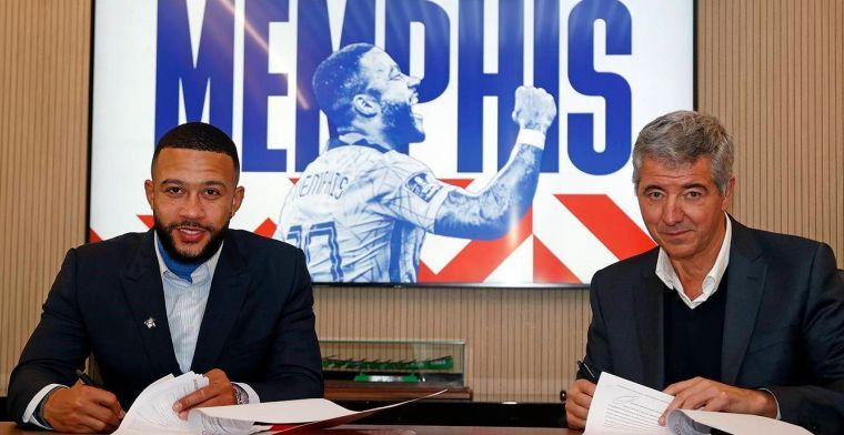 Memphis ziet 'fighting spirit' bij Alético Madrid: 'Voelde dat hij me hier wilde'