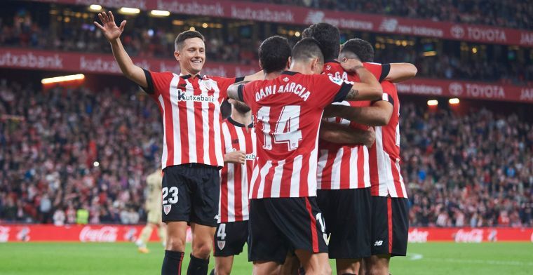 Athletic Bilbao bereikt halve finale van Copa del Rey ten koste van Valencia