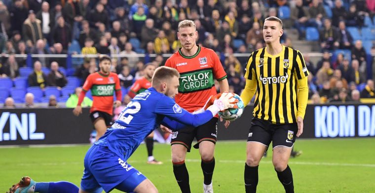 NEC houdt punt in Nijmegen tegen verrassing Sparta door late gelijkmaker