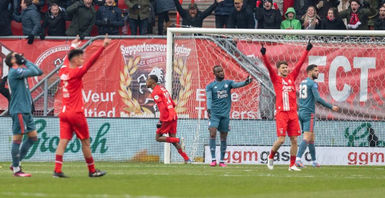 Twente en Feyenoord houden elkaar in evenwicht in vermakelijke kraker