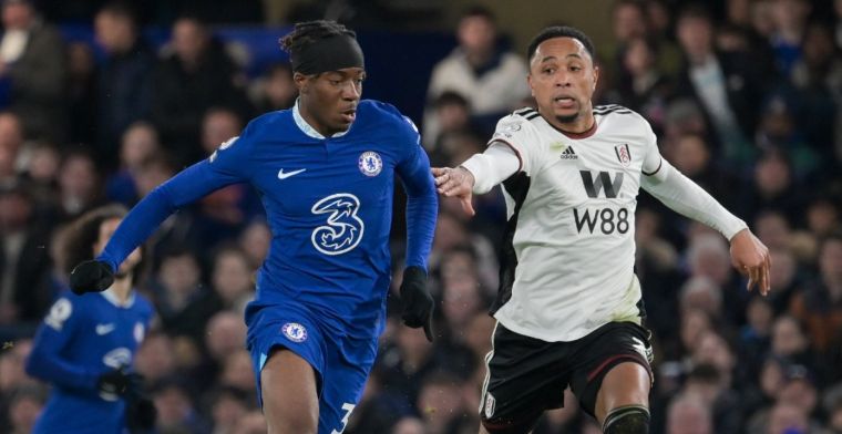 Madueke kan Chelsea niet helpen aan overwinning op Fulham bij officieel debuut