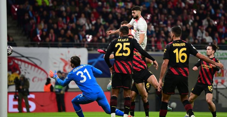 Manchester City doet zichzelf tekort bij Leipzig: inkakker na sterke eerste helft