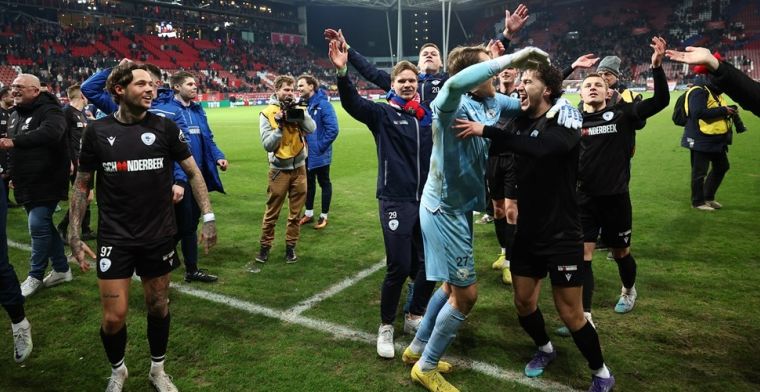 Spakenburg vol vertrouwen: 'Tegen Ajax, Feyenoord of PSV gaan we hetzelfde doen'