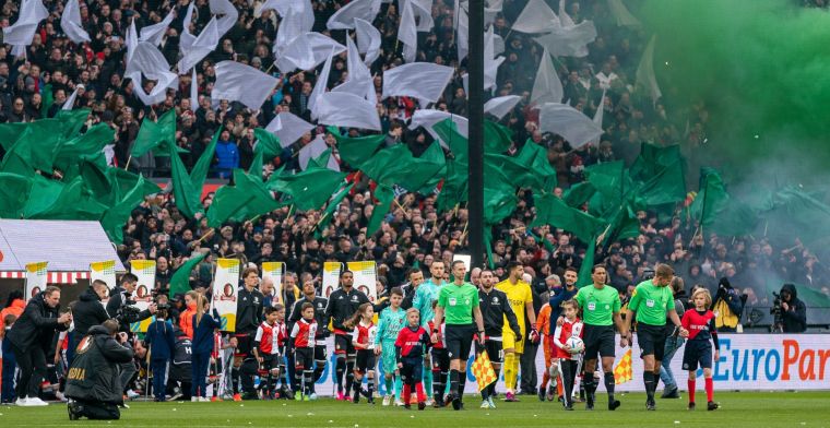 'Feyenoord voorziet De Kuip weer van veiligheidsnetten voor bekerclash met Ajax'