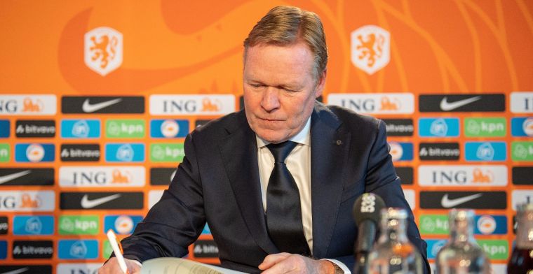 Wanneer maakt Ronald Koeman zijn eerste definitieve selectie van Oranje bekend?