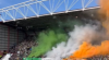 Celtic-fans steken vuurwerk af: geweldige sfeeractie voorafgaand aan bekerduel