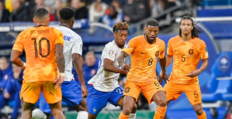 Oranje komt kansloze start tegen Frankrijk niet meer te boven en gaat kopje onder 