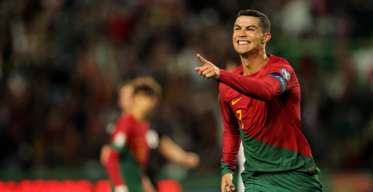 Ronaldo tweemaal trefzeker voor Portugal tegen Luxemburg, ook Italië doet plicht