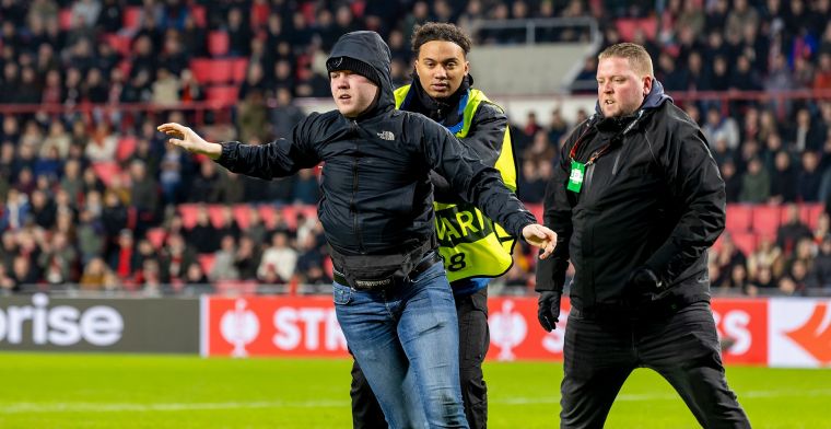 PSV kan opgelucht ademhalen en krijgt lichte straf van UEFA na veldbestorming
