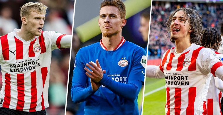 Welke spelers van PSV lopen in de zomer van 2023 uit hun contract?
