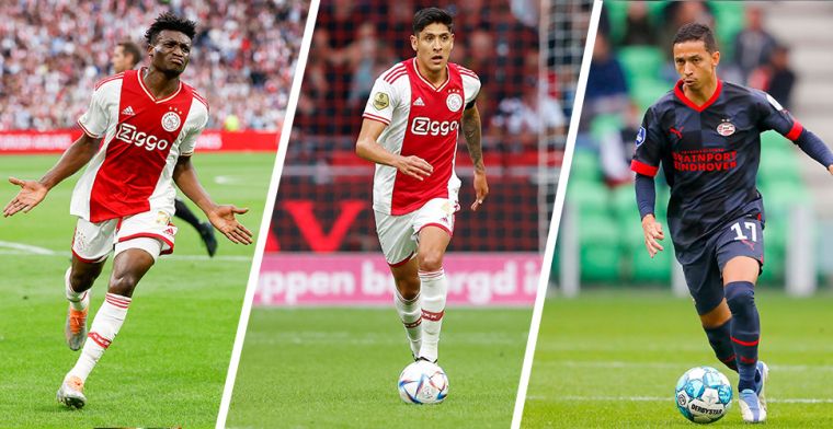 Welke spelers van Ajax en PSV spelen sowieso niet mee in de Eredivisie-topper?