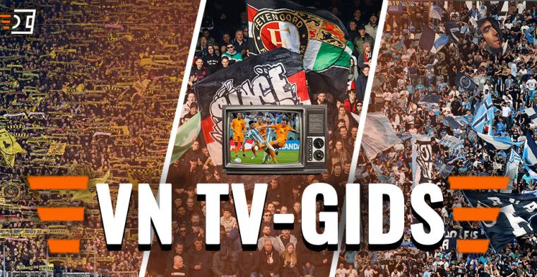 VN TV-gids: Topper in Alkmaar, Feyenoord naar promovendus en finale in Engeland   