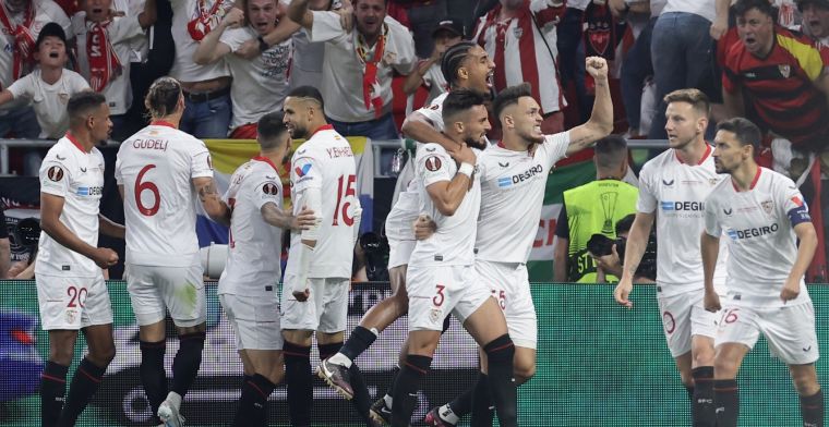 Sevilla pakt zevende Europa League-titel, Roma na strafschoppen verslagen
