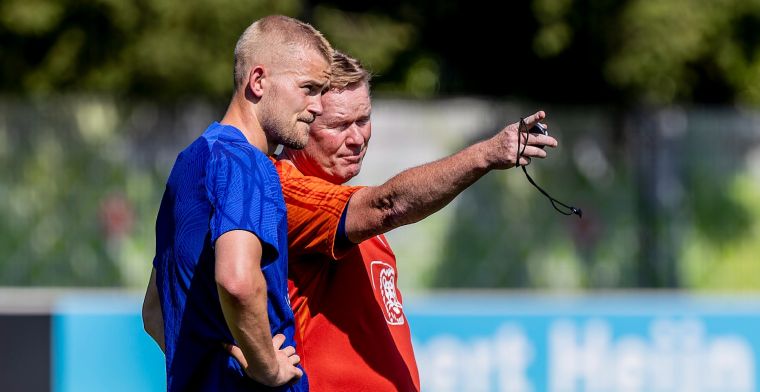 Tegenvaller voor Oranje: De Ligt mist Final Four van Nations League door blessure