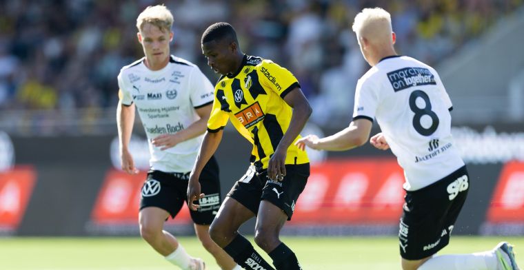 'Ajax ziet Ivoriaanse middenvelder in Zweden en gaat de strijd aan met Overmars'