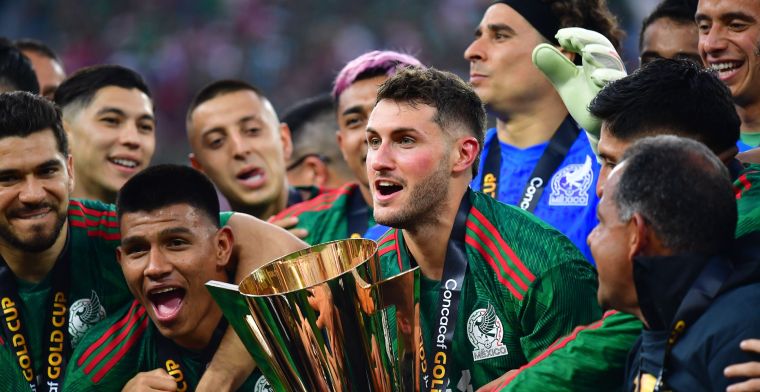 Giménez grote held van Mexico: Feyenoord-spits maakt enige goal in Gold Cup-finale