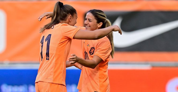 Oranje Leeuwinnen beginnen sterk aan het WK en verslaan Portugal met 1-0